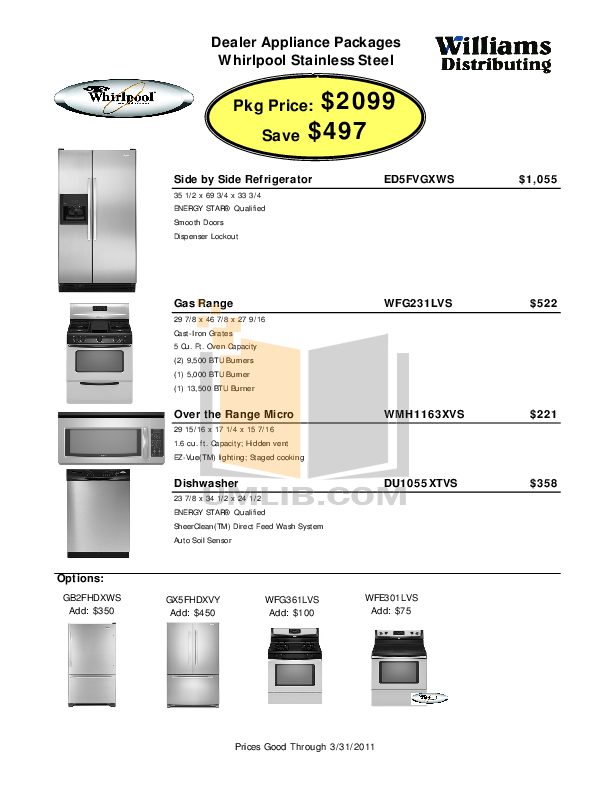 PDF manual for GE Range JGB300SEPSS